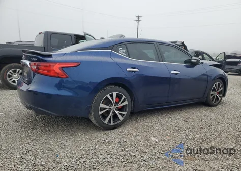 2016 Nissan Maxima 3.5S z USA, uszkodzony, nr VIN 1N4AA6AP3GC417594